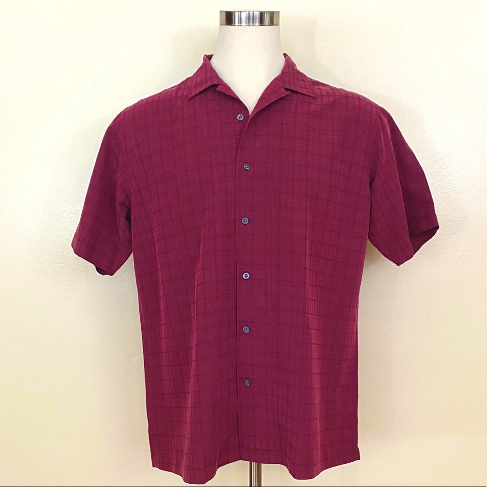 Alfani Men’s Short Sleeve Camp Shirt
